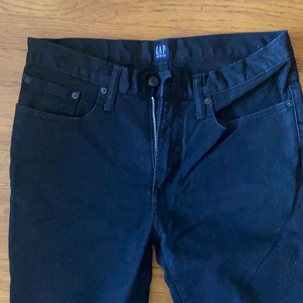 GAP skinny jeans black 30x30